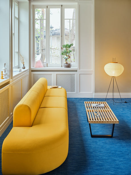 Artiko Ecksofa Gelb - 320cm x 230cm Blue Line